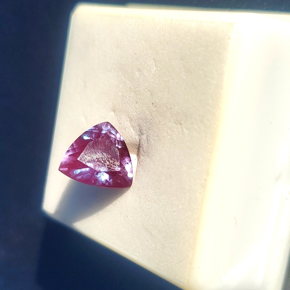Alexandrite Trillion Cut Gemstone